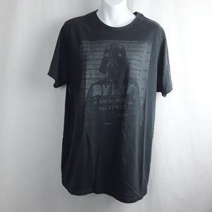 Junk Food Clothing Shirts - JUNK FOOD Star Wars Vader Jedi Corrections Center Junk Food Clothing Shirts - JUNK FOOD Star Wars Vader Jedi Corrections Center
